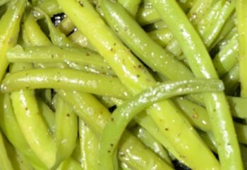 Garlic Ginger Green Beans