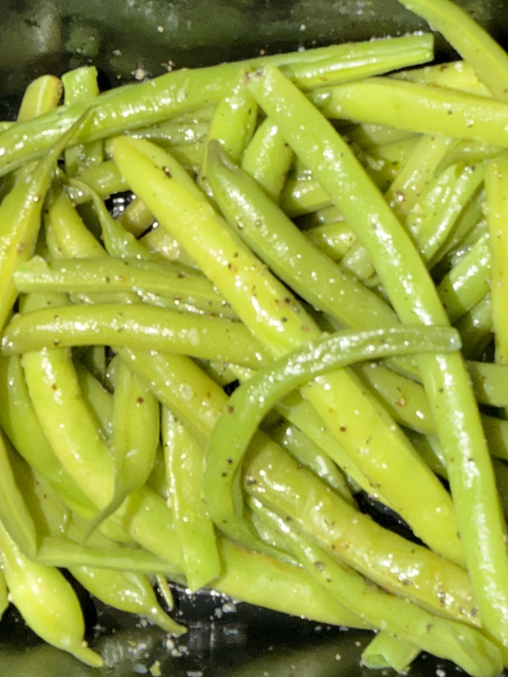 Garlic Ginger Green Beans